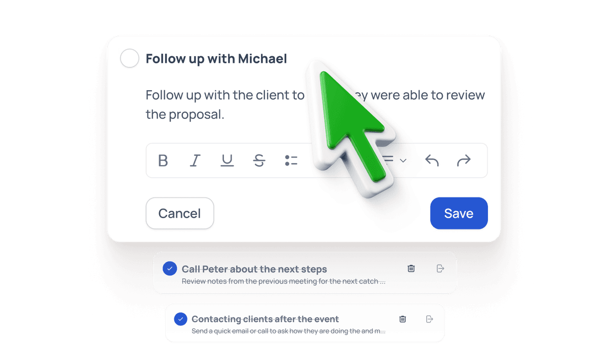 Tasks